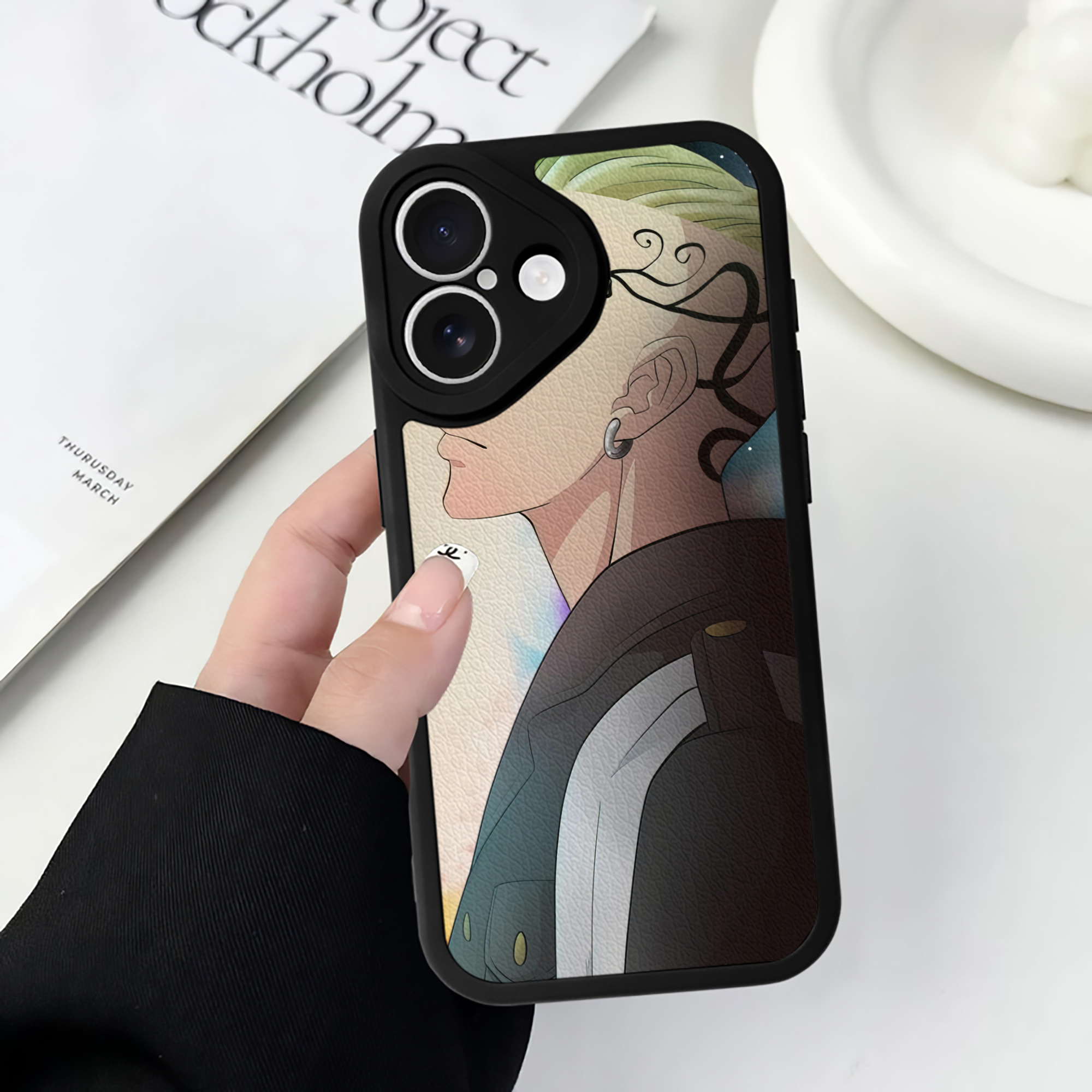 （画像用） 東京リベンジャーズ Tokyo Revengers 【iPhone 16シリーズ対応】シリコンスマホケース（レザー調） 材質：シリコン